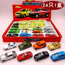 6 5 cm alloy trolley emulation 24 only 1 case car police car model children toy boy perimeter small gift