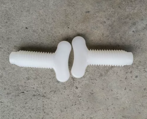 Общественный почерк пластиковый отвертка -болт T -обработана все спластичный винт белый кислотный щелочи