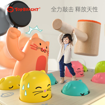 Teppel children hit the ground rat toy shake the same cat rat battle 2-year -6 old -6 - year-old boy girls parenting puzzle