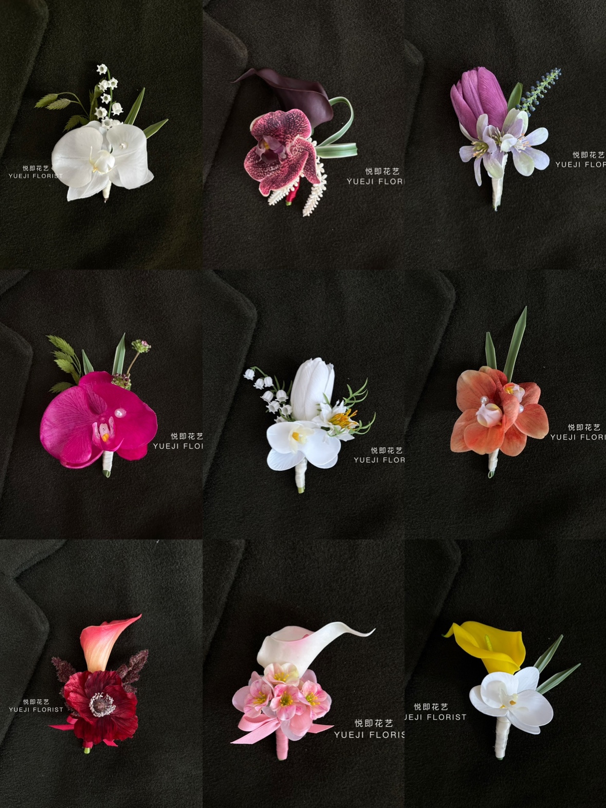 (Please) High Quality Wedding Chest Flower Groom Bridegroom Bridal Bridal Bridesmaid Wrist Flower Brooch Brooch Chest-Taobao