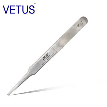 Stainless steel tweezers vetus repair tweezers