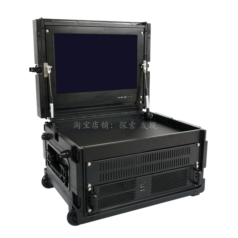 Xjts-Ds4U6U8U Plastic Flight Case Portable Cabinet for Director's Communication Radar Switchboard Control Integrated Box