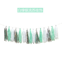 Paper Flow Sulla Blossom Ribbon Decoration Wedding House Wedding Wedding Baby Birthday Party Placement Festival Nursery School Decoration