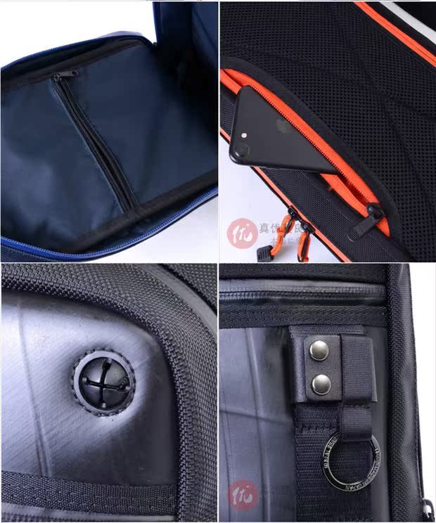 Nhật Bản mua SEAL sản xuất tại Nhật Bản lốp xe da thời trang nam bình thường đeo vai hipster túi chết - Túi vai đơn túi da