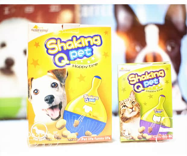 [] Petzfunny tumbler rò rỉ thực phẩm bóng mèo chó đồ chơi phát triển trí thông minh thú cưng thiết bị rò rỉ chuột đồ chơi cho mèo
