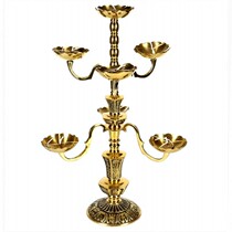 Buddha Sequel Seven-star Buddha Lamp Crisp Oil Lamp Pure Bronze Nine-Star Long Bright Light Floor Lamp Wang Cai Oil Lamp for lamp holder rack