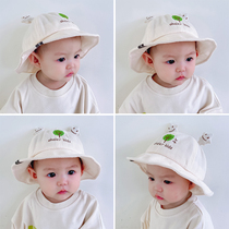 Baby Hat Autumn Winter Cute Super Cute 2021 Autumn Fisherman Hat Spring Autumn Pure Cotton Autumn Money children Yangqi Soft along the cap