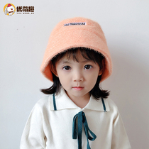 Childrens hat autumn and winter baby fishermans hat girl princess fashion foreign boy Korean tide child winter warm