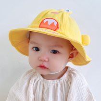 Autumn Winter Baby Spring Autumn Pure Cotton Cute Super Cute Fisherman Hat 2021 Fall 3 June Male Baby Hat Mens Autumn