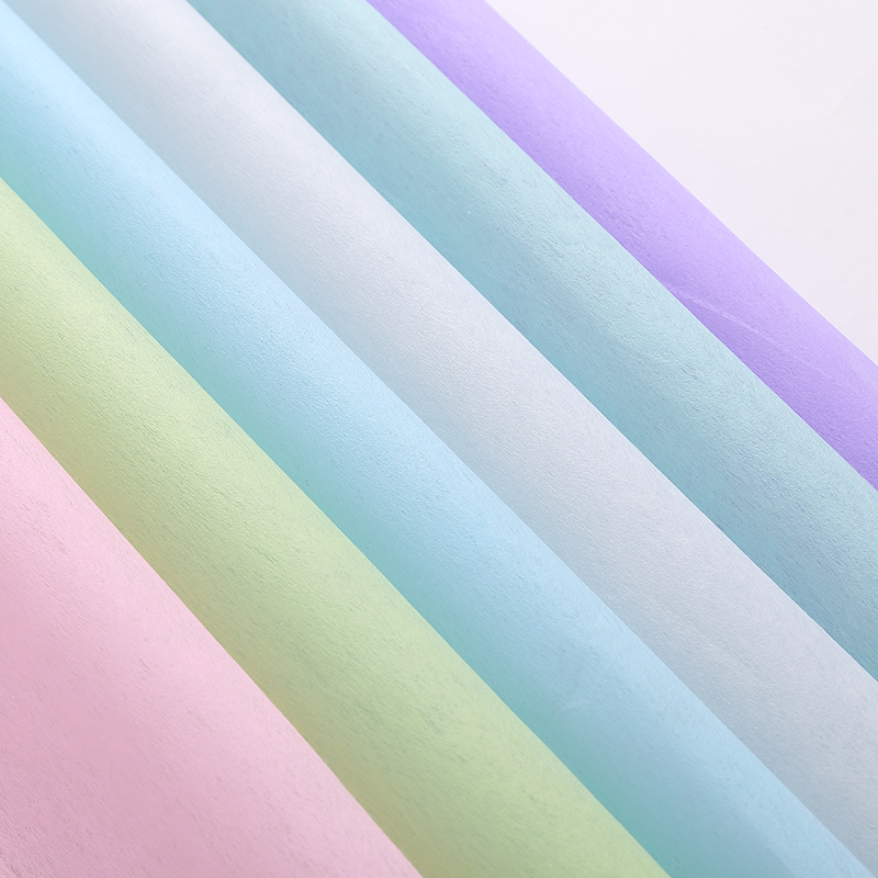 One-year-old three-flower thickened tissue paper Florist uses package flower material with lining paper Korean bouquet wrapping paper