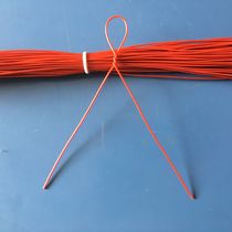 Red cable tie tape Φ0 7 package glue 1 3mm flower branch wire tie 100m