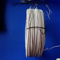 Environmentally friendly foreskin iron core wire silver wire tie 0 7MM jewelry positioning rubber iron wire 3-50CM