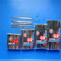 PET environmental protection galvanized core cable tie gold and silver tie color magic belt candy bread tie line 10cm1000 strip