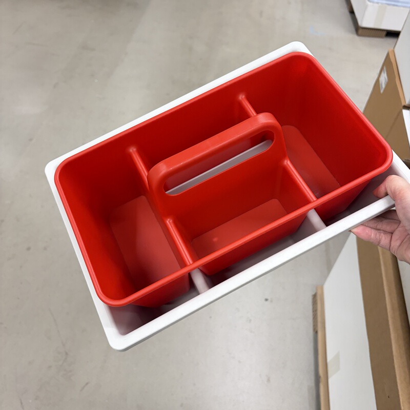 Chongqing Ikea Stasdo Van Grolada Office Storage Plastic Box Storage Container with Handle Chongqing Ikea Stasdo Van Grolada Office Storage Plastic Box Storage Container with Handle