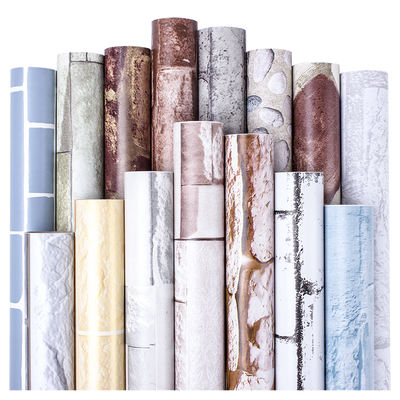 pvc self-adhesive bedroom wallpaper, warm furniture renovation, waterproof and moisture-proof stickers, college student dormitory decoration wall paper