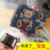 Thẻ phụ nữ thẻ accordion Hàn Quốc dễ thương cá tính nhỏ gọn vải nghệ thuật chứng nhận vị trí ví một gói ví tiền nam Chủ thẻ