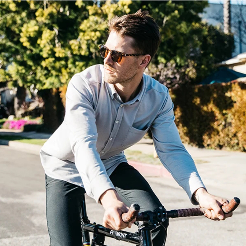 Men's Merino wool long-sleeved shirt outdoor casual shirt business autumn 2020 Merino winter new