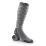 Зимние гольфы, дорожные носки подходит для пеших прогулок, увеличенная толщина, длина миди