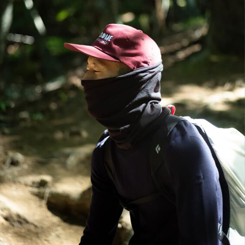 Runaway Koala 200gm New Zealand Merino pure wool bib to keep warm summer Merino sunscreen headscarf