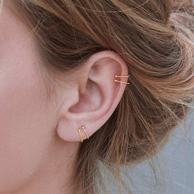 French bdm double-ring ear clips: classy earrings that you can have ...
