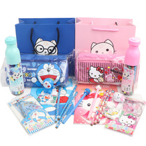 Primary school childrens festival June 1 childrens stationery set combination set pencil case with stationery gifts