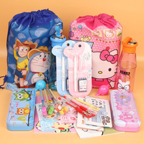 Childrens high-end Stationery Set cartoon childrens learning supplies gift stationery combination gift package new products