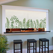 Nordic Elk kitchen small curtain occlusion decoration half curtain Simple cabinet curtain Door curtain partition curtain fabric art customization