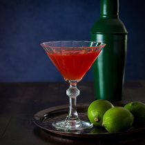 Cocktail Cup Turkish imported glass goblet bar vintage Roman pillar Martini Cup carved triangle cup