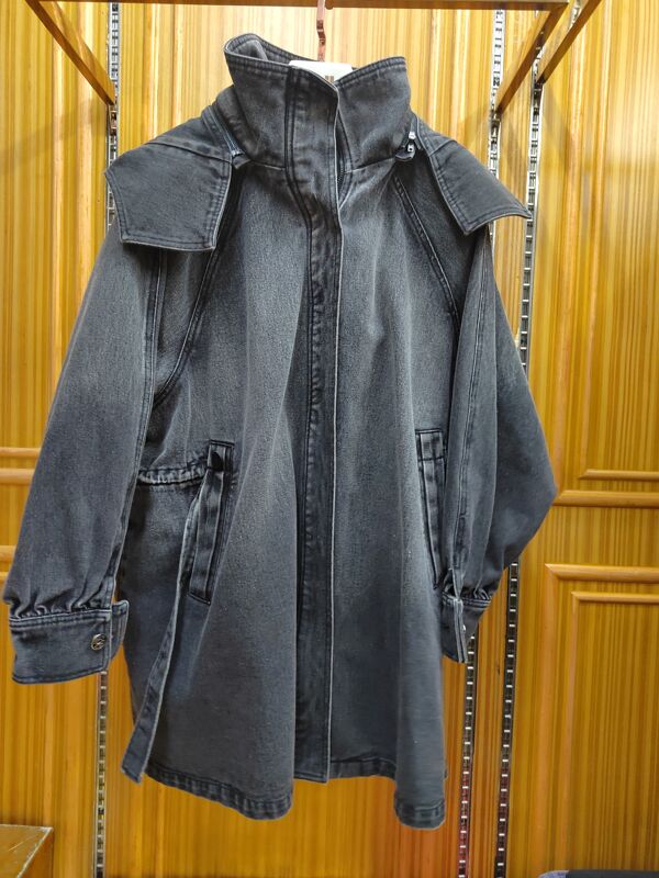 Denim Trench Coat, Great Value for Money, Windproof, Stylish and Classic Denim Trench Coat, Great Value for Money, Windproof, Stylish and Classic