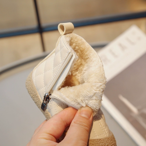 Флисовые зимние детские демисезонные короткие сапоги для мальчиков, 2024 года