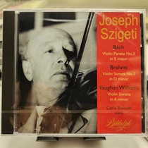 Now BIDD85041 Szigeti Bach Brahms et al.
