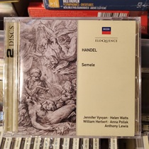ELQ4825055 Handel Opera Semele in Three Acts Soprano Jennifer Vyvyan 2CD