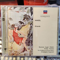 ELQ4808813 Handel Opera in Three Acts Orlando Christopher Hogwood 2CD