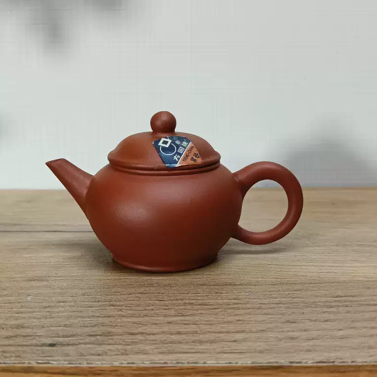 宜兴老一厂紫砂壶82小品段泥紫砂壶孟臣紫砂茶壶段泥小佛手半手工