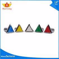 (Guangzhou Lean Accessories) 43mm consoles triangular with lamp button coin console