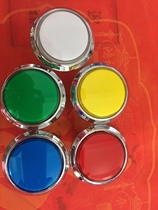 CONSOLE BUTTON 46 * 24 ROUND BUTTON ROUND BUTTON ROUND WITH LIGHT BUTTON PARKING LOT DEVICE SILVER PLATED SILVER