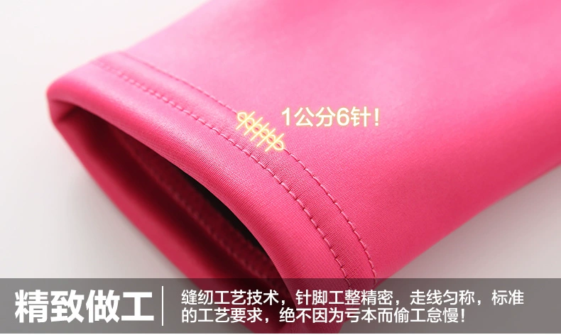 2018 bé gái mới giả da cộng với quần legging nhung thu đông 3-12 tuổi nhỏ bé bốt cao cổ mặc quần dài quần kaki cho bé