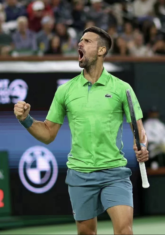 Djokovic Lactose Crocodile Tennis Outfit Short-Sleeved Shorts Quick-Drying and Sweat-Absorbent Overseas Model Djokovic Lactose Crocodile Tennis Outfit Short-Sleeved Shorts Quick-Drying and Sweat-Absorbent Overseas Model