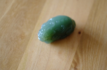 The Chaetian and Tanyu Old Crater Russia Bite the Goat Fat Jade Fine Blue Tune of the Jade Jade Leopard the master craftsman of the Soogyo