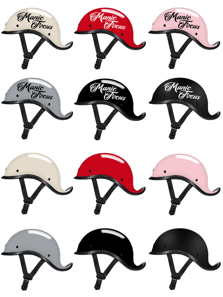 Flaw Teething Melon Peel Helmet Safety Pedal Electric Motorcycle Helmet Riding male and female retro semi-helmets Summer-Taobao