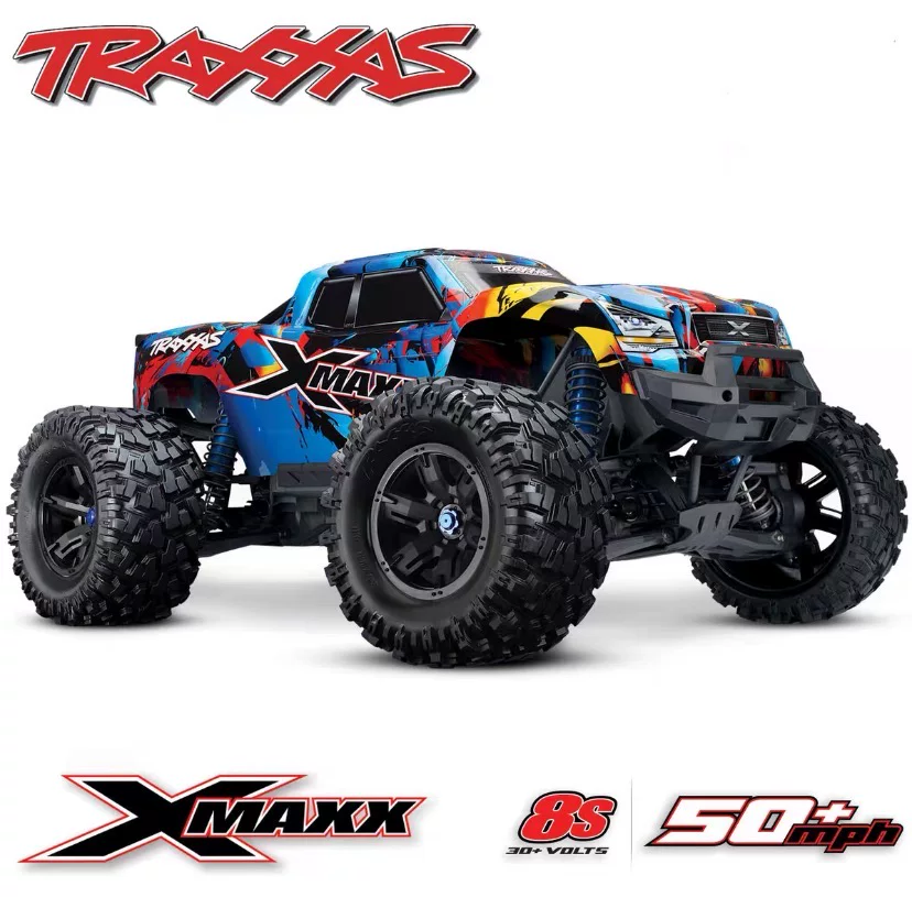 Новое 8S Traxxas Electric 1/5 Большой Боилер X-MAXX RTR 77096-4