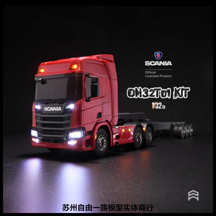 Scania Scania R650 Kit 1/32 Orlando Hunter Assembled Remote Control Tractor Model Car