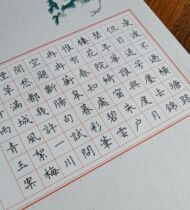 Champint College Hard Pen Calligraphy Steel Pen Word Poetry Custom Generation Write Handwriting Real Trail Block Book Entry Works