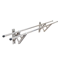 304 дополнительного толстого двойного кольца Два стержня 1 метр Отправить 10 воздушных крючков