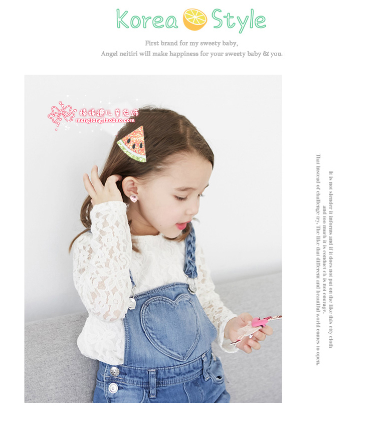 Clip tóc trẻ em Hàn Quốc dễ thương sao sequin kẹp tóc công chúa tiara cô bé bên clip cô gái sinh viên tóc phụ kiện phụ kiện tóc trẻ em