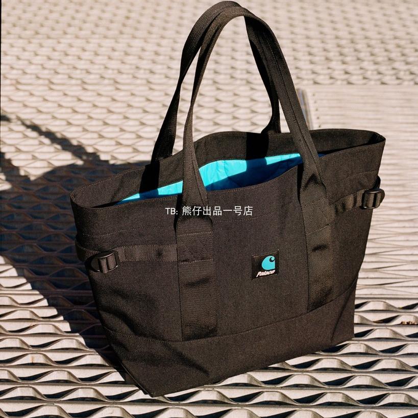 英代palace x carhartt WIP PAYTON TOTE BAG单肩手提托特包