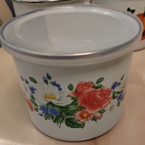 Enamel cup enamel takeaway cup boiled water beer cup refreshing cup 1 2L thickened large-capacity foreign trade original single new product