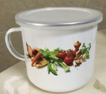  Enamel ice bowl fresh-keeping bowl box diagram random value instant noodle bowl set cartoon cute bento box household rice bowl