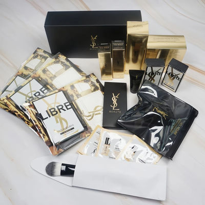 YSL Saint Laurent counter small sample foundation, Isolation Queen Essence water, lotion, face cream and lipstick