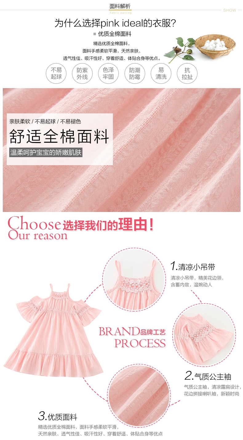 Robes pour fille PINK IDEAL - Ref 2047831 Image 22